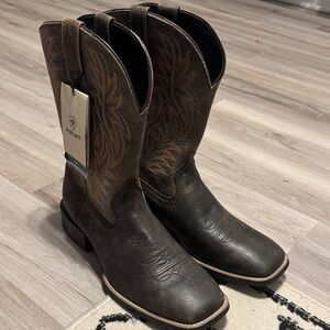 Ariat Dark Brown Western Boots